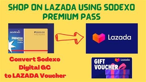 sodexo premium pass uses|HOW TO USE SODEXO MOBILE PASS AS LAZADA PAYMENT .